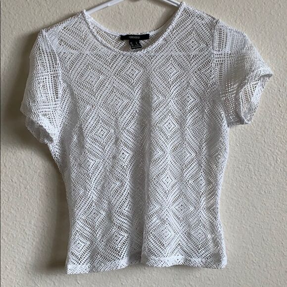 🔹4/$25 Forever 21 lacy top - Picture 2 of 6